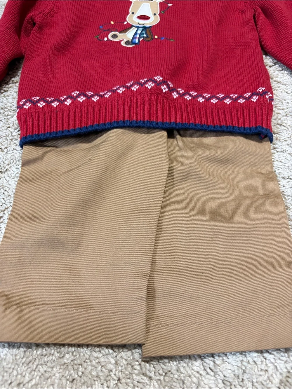 Izod reindeer sweater